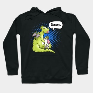 Funny Dragon Unicorn Fairy Tale Hoodie